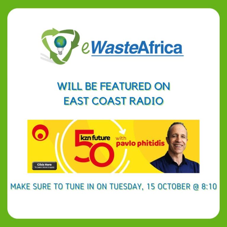 EWaste Africa: Proudly Featured in the KZN Future50!