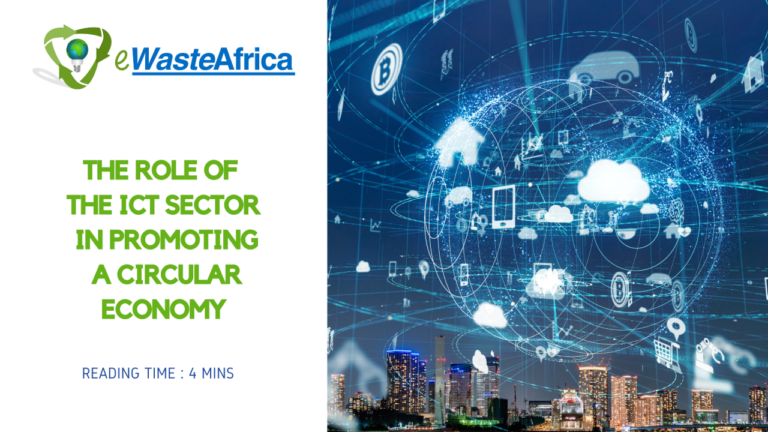 The Role of the ICT Sector in Promoting a Circular Economy